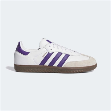 Adidas Sko Samba ADV White / Purple /Gold Metal